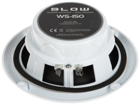 GŁOŚNIK SUFITOWY WS-150 50 W BLOW GŁOŚNIK SUFITOWY WS-150 50 W BLOW
