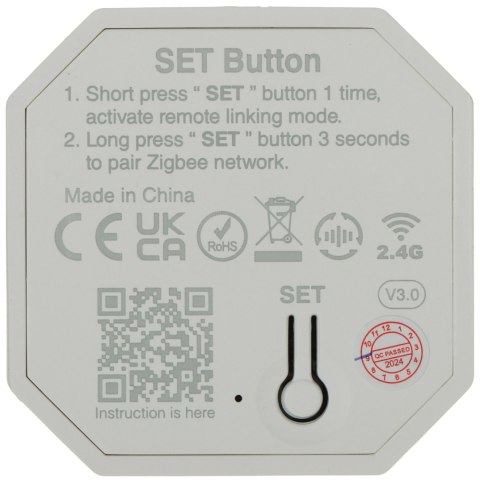 INTELIGENTNY STEROWNIK OŚWIETLENIA LED TRI-C1ZR ZigBee, 2.4GHz INTELIGENTNY STEROWNIK OŚWIETLENIA LED TRI-C1ZR ZigBee, 2.4GHz