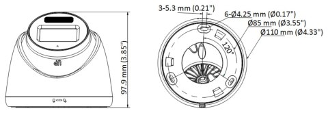 KAMERA AHD, HD-CVI, HD-TVI, PAL DS-2CE78D0T-LFS(2.8MM) Smart Hybrid Light - 1080p Hikvision KAMERA AHD, HD-CVI, HD-TVI, PAL DS-2CE78D0T-LFS(2.8MM) Smart Hybrid Light - 1080p Hikvision