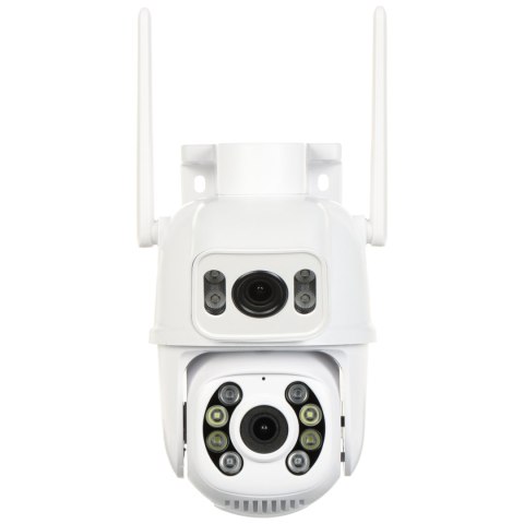 KAMERA IP OBROTOWA ZEWNĘTRZNA ICSEE-W61SD-2 Wi-Fi Full-Color 2 X 3 Mpx 2 X 3.6 mm KAMERA IP OBROTOWA ZEWNĘTRZNA ICSEE-W61SD-2 Wi-Fi Full-Color 2 X 3 Mpx 2 X 3.6 mm