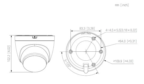 KAMERA IP T4A-LED-0280B Wi-Fi, Full-Color - 3.7 Mpx 2.8 mm DAHUA KAMERA IP T4A-LED-0280B Wi-Fi, Full-Color - 3.7 Mpx 2.8 mm DAHUA