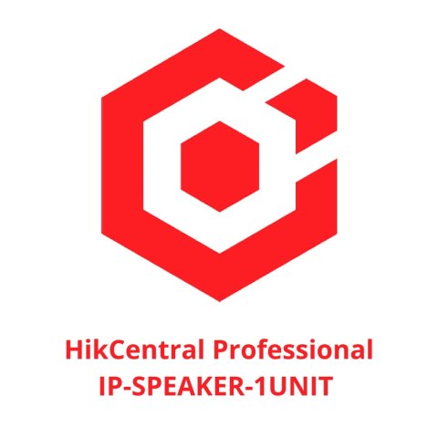 LICENCJA DO OPROGRAMOWANIA HikCentral-P-IPSpeaker-1Unit Hikvision LICENCJA DO OPROGRAMOWANIA HikCentral-P-IPSpeaker-1Unit Hikvision