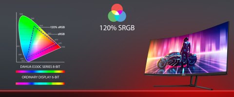 MONITOR GAMINGOWY LM34-E330C 34 " DAHUA MONITOR GAMINGOWY LM34-E330C 34 " DAHUA