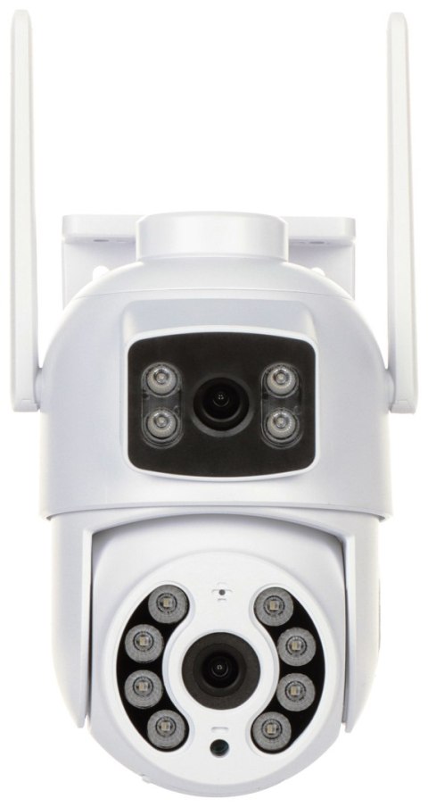 PODWÓJNA KAMERA IP OBROTOWA ZEWNĘTRZNA APTI-W21SD3-TUYA Tuya Smart Wi-Fi, - 1080p : 3.6 mm PODWÓJNA KAMERA IP OBROTOWA ZEWNĘTRZNA APTI-W21SD3-TUYA Tuya Smart Wi-Fi, - 1080p : 3.6 mm
