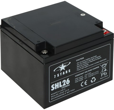 AKUMULATOR 12V/26AH-7STARS AKUMULATOR 12V/26AH-7STARS
