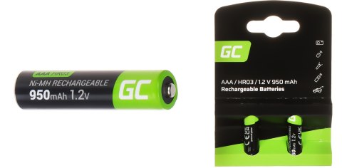 AKUMULATOR AKU-AAA-950/GC*P2 1.2 V Ni-MH HR03, AAA Green Cell AKUMULATOR AKU-AAA-950/GC*P2 1.2 V Ni-MH HR03, AAA Green Cell