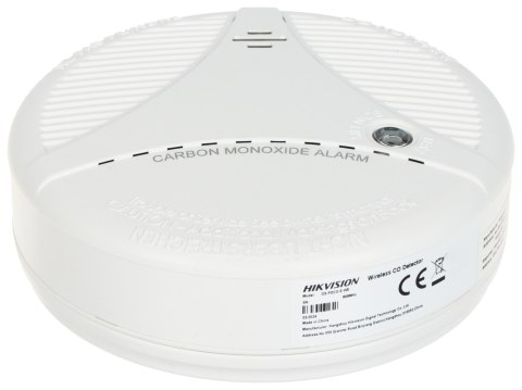 BEZPRZEWODOWA CZUJKA TLENKU WĘGLA (CZADU) AX PRO DS-PDCO-E-WE Hikvision BEZPRZEWODOWA CZUJKA TLENKU WĘGLA (CZADU) AX PRO DS-PDCO-E-WE Hikvision