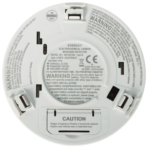 BEZPRZEWODOWA CZUJKA TLENKU WĘGLA (CZADU) AX PRO DS-PDCO-E-WE Hikvision BEZPRZEWODOWA CZUJKA TLENKU WĘGLA (CZADU) AX PRO DS-PDCO-E-WE Hikvision