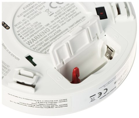 BEZPRZEWODOWA CZUJKA TLENKU WĘGLA (CZADU) AX PRO DS-PDCO-E-WE Hikvision BEZPRZEWODOWA CZUJKA TLENKU WĘGLA (CZADU) AX PRO DS-PDCO-E-WE Hikvision