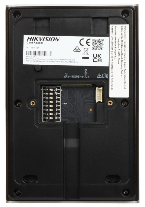 CZYTNIK ZBLIŻENIOWY DS-K1109DKB-QR Hikvision CZYTNIK ZBLIŻENIOWY DS-K1109DKB-QR Hikvision