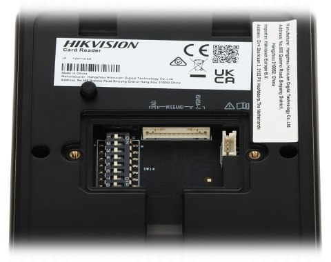 CZYTNIK ZBLIŻENIOWY DS-K1109DKB-QR Hikvision CZYTNIK ZBLIŻENIOWY DS-K1109DKB-QR Hikvision