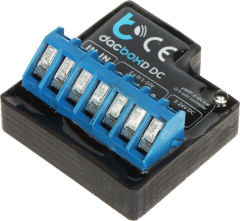 INTELIGENTNY STEROWNIK DWUKANAŁOWY DACBOXD-DC Wi-Fi, 5 ... 24 V DC INTELIGENTNY STEROWNIK DWUKANAŁOWY DACBOXD-DC Wi-Fi, 5 ... 24 V DC