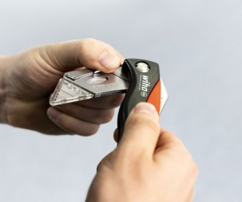NÓŻ SKŁADANY WH-KNIFE/45425 Z OSTRZEM TRAPEZOWYM WIHA NÓŻ SKŁADANY WH-KNIFE/45425 Z OSTRZEM TRAPEZOWYM WIHA