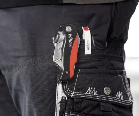 NÓŻ SKŁADANY WH-KNIFE/45425 Z OSTRZEM TRAPEZOWYM WIHA NÓŻ SKŁADANY WH-KNIFE/45425 Z OSTRZEM TRAPEZOWYM WIHA