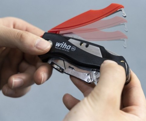 NÓŻ SKŁADANY WH-KNIFE/45425 Z OSTRZEM TRAPEZOWYM WIHA NÓŻ SKŁADANY WH-KNIFE/45425 Z OSTRZEM TRAPEZOWYM WIHA