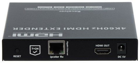 ODBIORNIK EXTENDERA HDMI-EX-IP-4K-X1/RX ODBIORNIK EXTENDERA HDMI-EX-IP-4K-X1/RX
