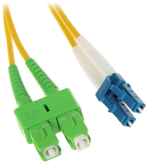 PATCHCORD JEDNOMODOWY PC-2SC-APC/2LC 2 m ULTIMODE PATCHCORD JEDNOMODOWY PC-2SC-APC/2LC 2 m ULTIMODE