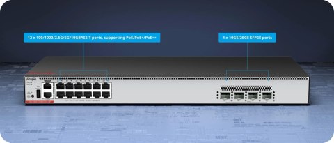 SWITCH POE RG-CS86-12XMG4VS-UP 12-PORTOWY SFP+ RUIJIE SWITCH POE RG-CS86-12XMG4VS-UP 12-PORTOWY SFP+ RUIJIE