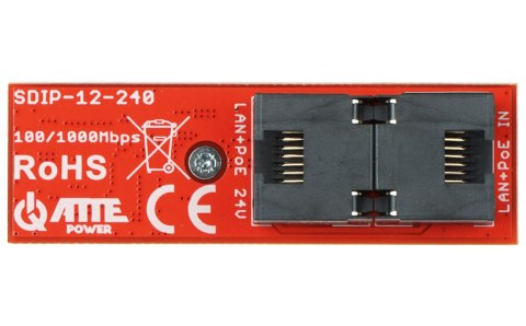 ADAPTER ZASILANIA POE SDIP-12-240 ATTE ADAPTER ZASILANIA POE SDIP-12-240 ATTE