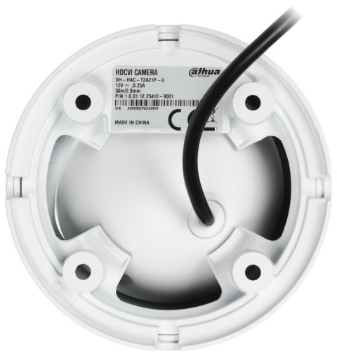 KAMERA AHD, HD-CVI, HD-TVI, PAL HAC-T2A21-U-0280B - 1080p 2.8 mm DAHUA KAMERA AHD, HD-CVI, HD-TVI, PAL HAC-T2A21-U-0280B - 1080p 2.8 mm DAHUA
