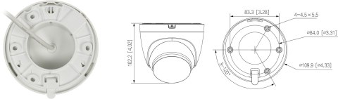 KAMERA IP IPC-HDW1430DT-SAW-0280B Wi-Fi, - 3.7 Mpx 2.8 mm DAHUA KAMERA IP IPC-HDW1430DT-SAW-0280B Wi-Fi, - 3.7 Mpx 2.8 mm DAHUA