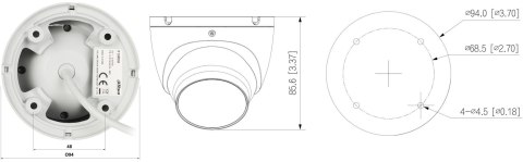 KAMERA IP IPC-HDW1839T-A-IL-0360B-S6 Smart Dual Light 8.3 Mpx 4K UHD 3.6 mm DAHUA KAMERA IP IPC-HDW1839T-A-IL-0360B-S6 Smart Dual Light 8.3 Mpx 4K UHD 3.6 mm DAHUA