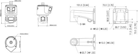 KAMERA IP OBROTOWA ZEWNĘTRZNA SDT3E410-8P-MB-A-PV1 PANORAMICZNA TiOC WizSense Smart Dual Light - 3.7 Mpx, 8 Mpx 4 ... 40 mm, 2 X KAMERA IP OBROTOWA ZEWNĘTRZNA SDT3E410-8P-MB-A-PV1 PANORAMICZNA TiOC WizSense Smart Dual Light - 3.7 Mpx, 8 Mpx 4 ... 40 mm, 2 X