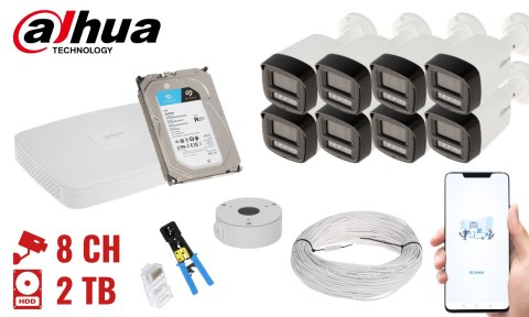 ZESTAW DO MONITORINGU DAHUA-NVR08-8IPCB 8 KAMER + REJESTRATOR DAHUA ZESTAW DO MONITORINGU DAHUA-NVR08-8IPCB 8 KAMER + REJESTRATOR DAHUA