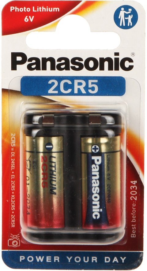 BATERIA LITOWA BAT-2CR5/P 6 V PANASONIC BATERIA LITOWA BAT-2CR5/P 6 V PANASONIC