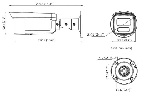 KAMERA IP DS-2CD2T47G2H-LISU/SL(2.8MM)(EF) ColorVu - 4 Mpx Hikvision KAMERA IP DS-2CD2T47G2H-LISU/SL(2.8MM)(EF) ColorVu - 4 Mpx Hikvision