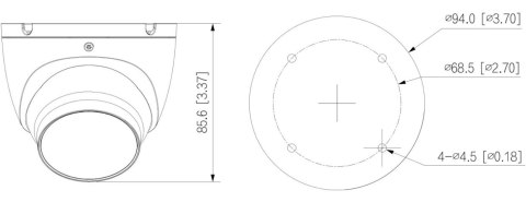 KAMERA IP IPC-HDW1639T-A-IL-0280B-S6 Smart Dual Light - 6 Mpx 2.8 mm DAHUA KAMERA IP IPC-HDW1639T-A-IL-0280B-S6 Smart Dual Light - 6 Mpx 2.8 mm DAHUA