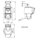 KAMERA IP SZYBKOOBROTOWA DS-2SE3C410MWG-E/14(2.8MM) TandemVu - 3.7 Mpx 5.76 ... 57.6 mm Hikvision