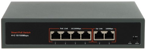 SWITCH POE APTI-POE0402-60W-ECO 4-PORTOWY SWITCH POE APTI-POE0402-60W-ECO 4-PORTOWY