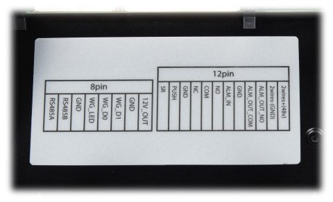 WIDEODOMOFON VTO6222E-P DAHUA WIDEODOMOFON VTO6222E-P DAHUA