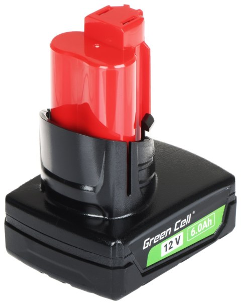 AKUMULATOR DO ELEKTRONARZĘDZI PTML12V6-GC Zamiennik Milwaukee M12 12V 6 Ah Green Cell AKUMULATOR DO ELEKTRONARZĘDZI PTML12V6-GC Zamiennik Milwaukee M12 12V 6 Ah Green Cell