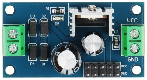 MODUŁ ZASILACZA PZD-L7805 MODUŁ ZASILACZA PZD-L7805