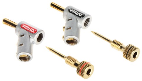 PARA KĄTOWYCH WTYKÓW BANANOWYCH BAN-PLUG-HQ/KAT CZERWONY + CZARNY VITALCO PARA KĄTOWYCH WTYKÓW BANANOWYCH BAN-PLUG-HQ/KAT CZERWONY + CZARNY VITALCO