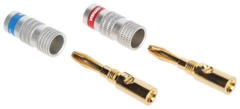 PARA WTYKÓW BANANOWYCH BAN-PLUG-HQ CZERWONY + NIEBIESKI VITALCO PARA WTYKÓW BANANOWYCH BAN-PLUG-HQ CZERWONY + NIEBIESKI VITALCO
