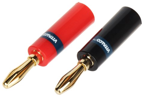 PARA WTYKÓW BANANOWYCH BAN-PLUG-V1 CZERWONY + CZARNY VITALCO PARA WTYKÓW BANANOWYCH BAN-PLUG-V1 CZERWONY + CZARNY VITALCO