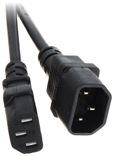 PRZEWÓD SIECIOWY IEC-C14/IEC-C13-3M 3 m PRZEWÓD SIECIOWY IEC-C14/IEC-C13-3M 3 m