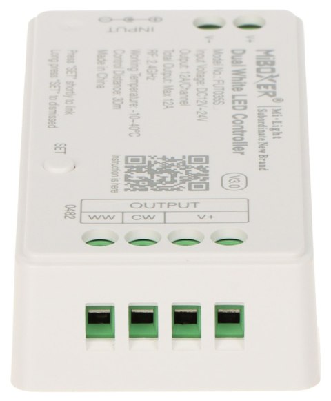 STEROWNIK OŚWIETLENIA LED FUT035S 2.4 GHz, CCT 12 ... 24 V DC MiBOXER / Mi-Light STEROWNIK OŚWIETLENIA LED FUT035S 2.4 GHz, CCT 12 ... 24 V DC MiBOXER / Mi-Light