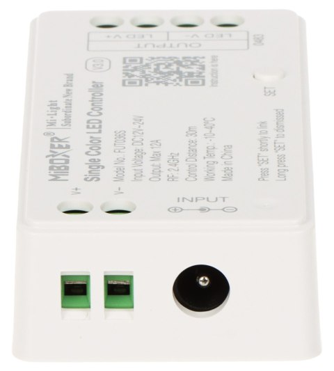 STEROWNIK OŚWIETLENIA LED FUT036S 2.4 GHz, MONO 12 ... 24 V DC MiBOXER / Mi-Light STEROWNIK OŚWIETLENIA LED FUT036S 2.4 GHz, MONO 12 ... 24 V DC MiBOXER / Mi-Light