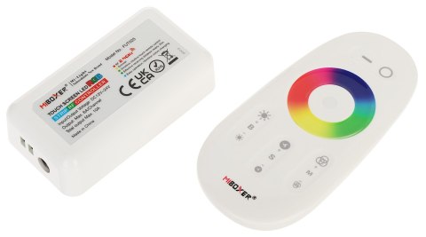 STEROWNIK OŚWIETLENIA LED Z PILOTEM FUT025 2.4 GHz, RGB 12 ... 24 V DC MiBOXER / Mi-Light STEROWNIK OŚWIETLENIA LED Z PILOTEM FUT025 2.4 GHz, RGB 12 ... 24 V DC MiBOXER / Mi-Light