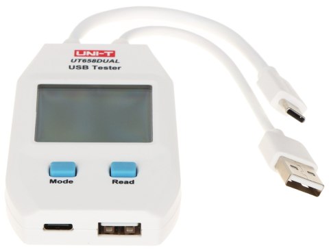 TESTER GNIAZD USB UT658DUAL UNI-T TESTER GNIAZD USB UT658DUAL UNI-T
