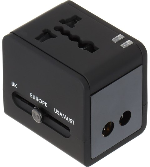UNIWERSALNA PRZEJŚCIÓWKA SIECIOWA Z ZASILACZEM USB ASP-100/230V+USB UNIWERSALNA PRZEJŚCIÓWKA SIECIOWA Z ZASILACZEM USB ASP-100/230V+USB