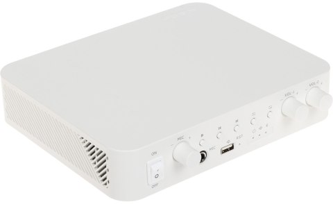 2-STREFOWY WZMACNIACZ SIECIOWY DS-QAE1A80G1-VB 80 W Hikvision 2-STREFOWY WZMACNIACZ SIECIOWY DS-QAE1A80G1-VB 80 W Hikvision