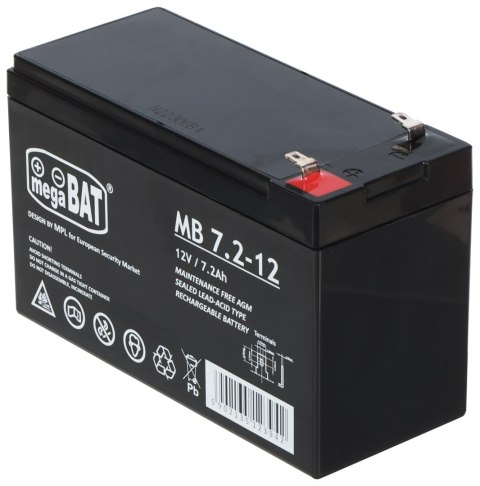 AKUMULATOR 12V/7.2AH-MB AKUMULATOR 12V/7.2AH-MB