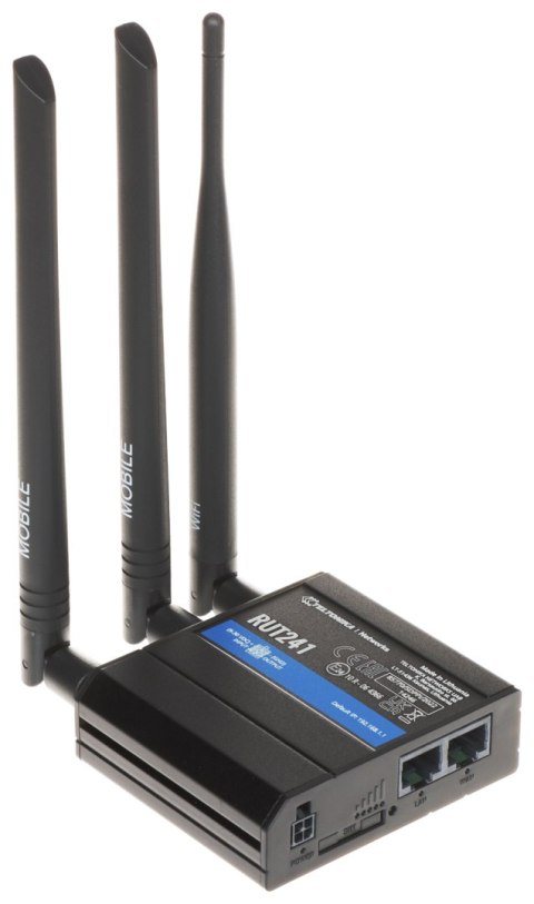 PUNKT DOSTĘPOWY 4G LTE +ROUTER RUT241 2.4 GHz 300 Mb/s Teltonika PUNKT DOSTĘPOWY 4G LTE +ROUTER RUT241 2.4 GHz 300 Mb/s Teltonika