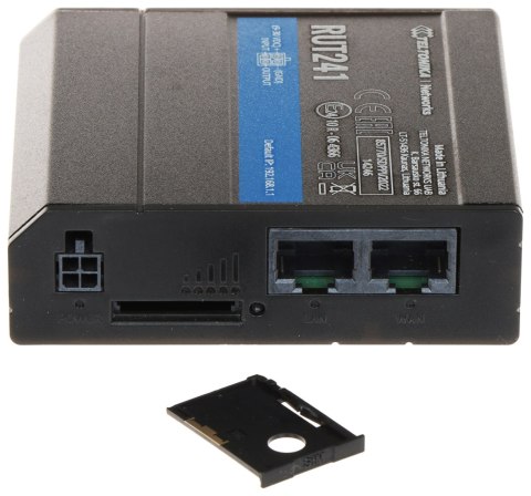 PUNKT DOSTĘPOWY 4G LTE +ROUTER RUT241 2.4 GHz 300 Mb/s Teltonika PUNKT DOSTĘPOWY 4G LTE +ROUTER RUT241 2.4 GHz 300 Mb/s Teltonika