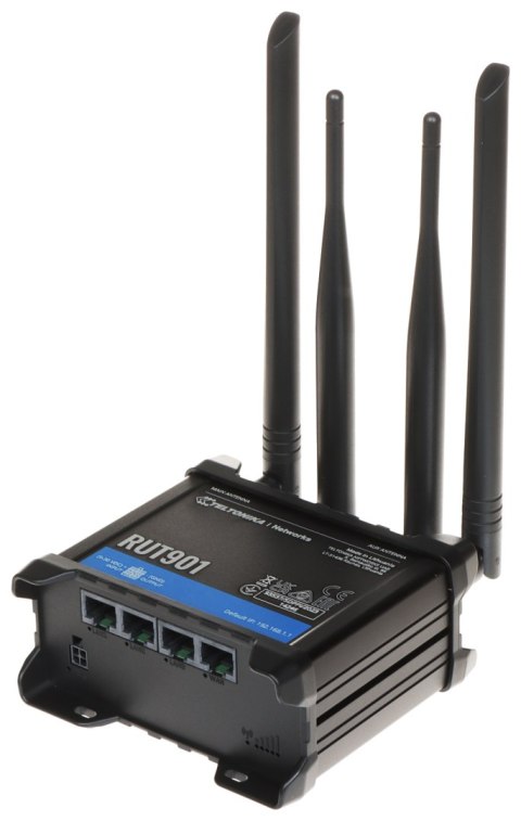 PUNKT DOSTĘPOWY 4G LTE +ROUTER RUT901 Dual SIM 2.4 GHz 300 Mb/s Teltonika PUNKT DOSTĘPOWY 4G LTE +ROUTER RUT901 Dual SIM 2.4 GHz 300 Mb/s Teltonika